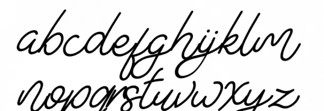 Astonia Italic Polices MINUSCULES