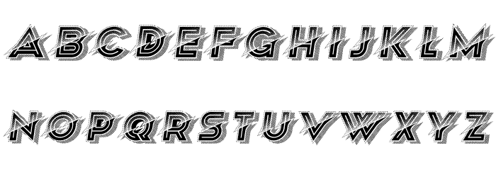 Astonish Regular Font LOWERCASE