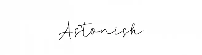 Astonish  Fuentes Gratis Descargar