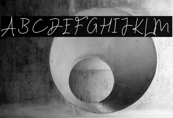 Astonish Font examples