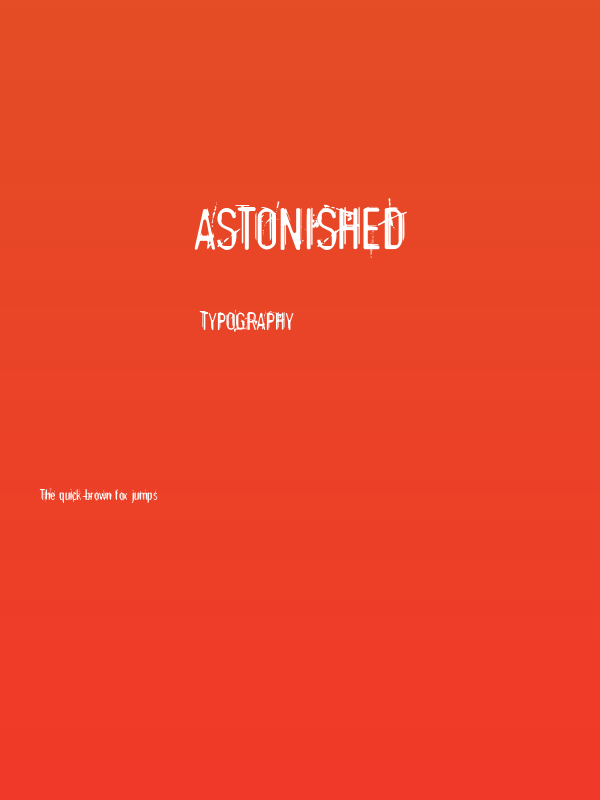Astonished Poster