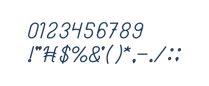 Astonishing Bold Other Characters