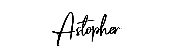 Astopher  font caratteri gratis