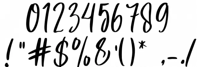 Astopher Font OTHER CHARS