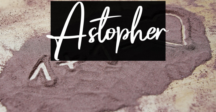 Astopher Example 1