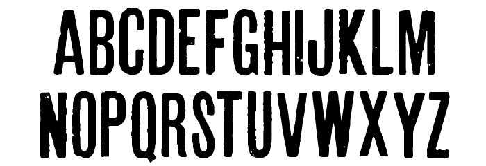 Astounding news Font LOWERCASE