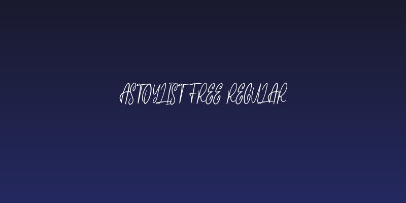 Astoylist Free Regular Social Header