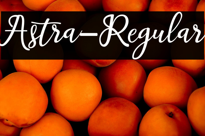 Astra-Regular Example 3