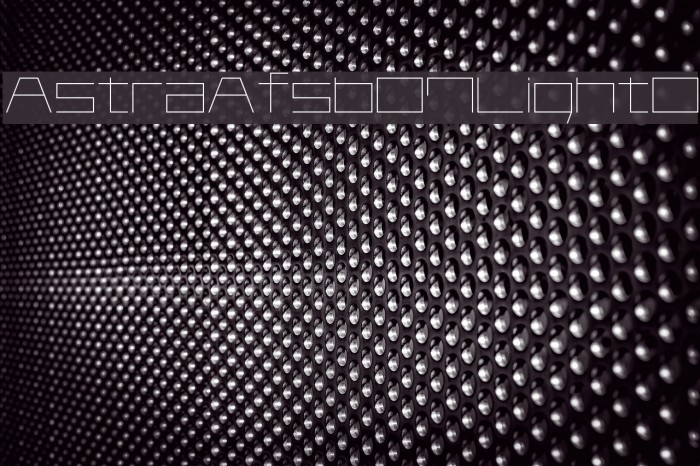 AstraAfsb07LightO Example 1