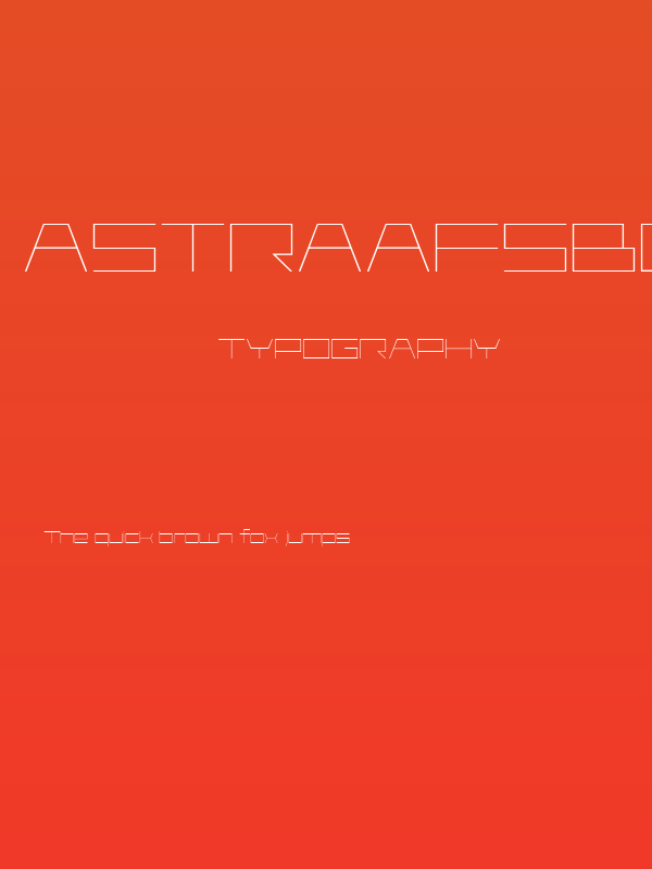 AstraAfsb07LightO Poster