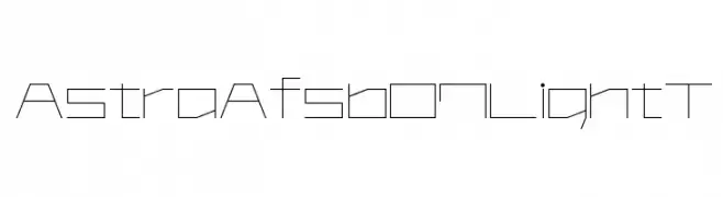 AstraAfsb07LightT  Frei Schriftart Herunterladen