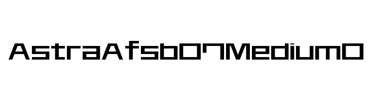 AstraAfsb07MediumO  font caratteri gratis