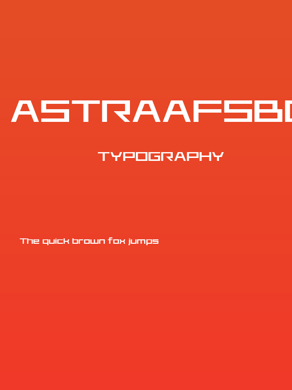AstraAfsb07MediumO Poster
