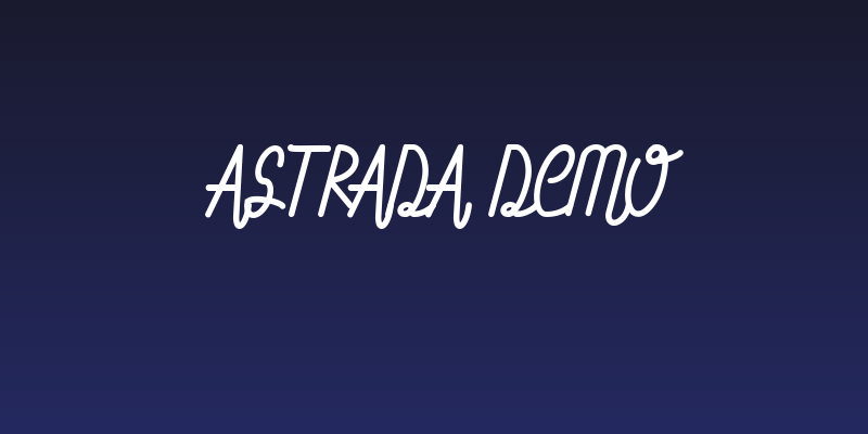 Astrada Demo Social Header