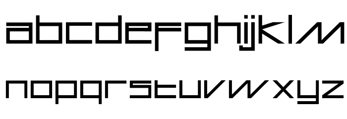 Astradyne-Bold Font LOWERCASE