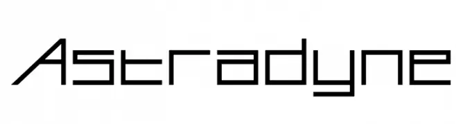 Astradyne  Descarca Fonturi Gratis