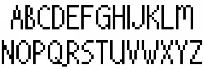 Astragal NBP 字体 大写