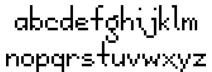 Astragal NBP Font LOWERCASE