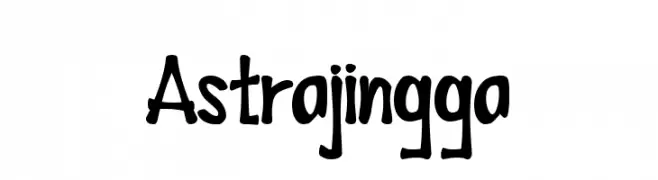 Astrajingga  Fuentes Gratis Descargar