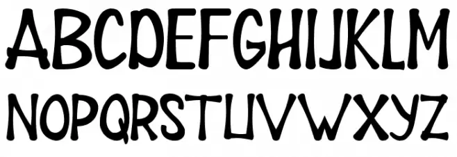 Astrajingga Font Litere mari