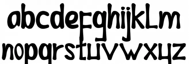 Astrajingga 字体 小写