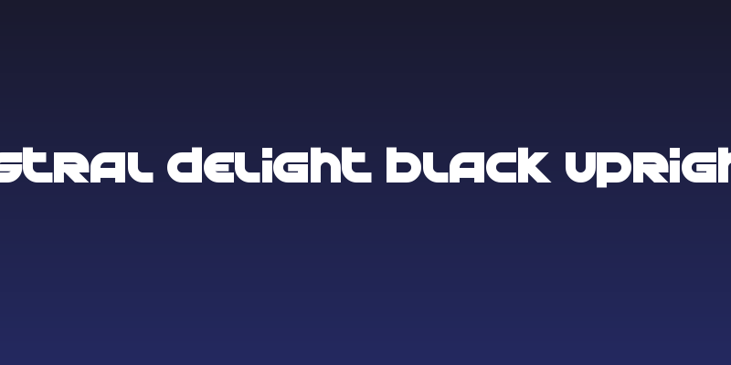Astral Delight Black Upright Social Header