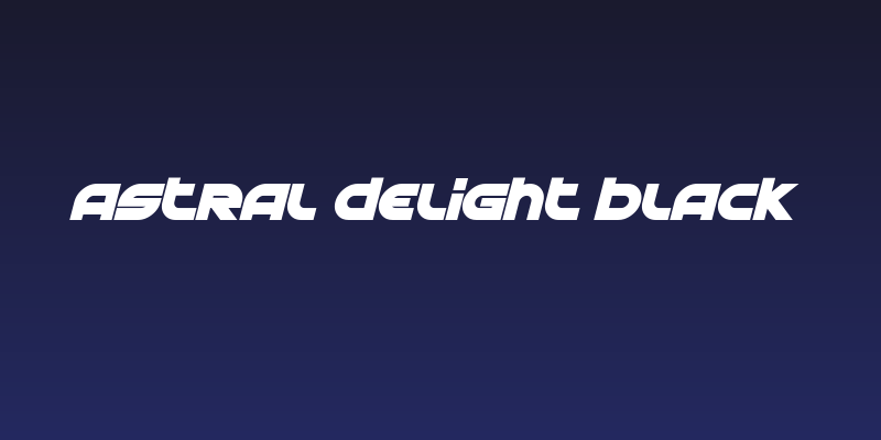 Astral Delight Black Social Header