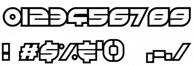 Astral Delight Upright Font Alte caractere