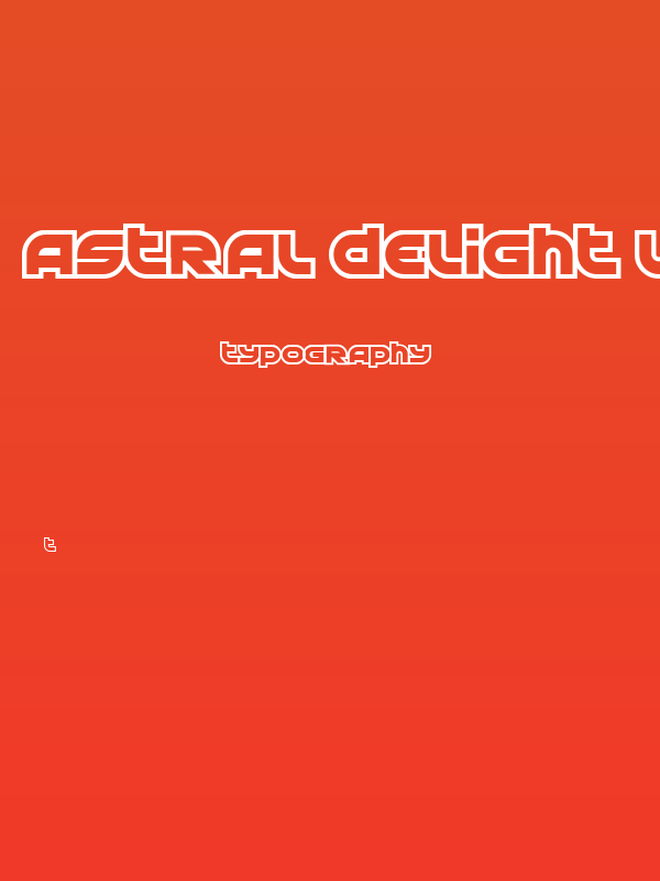 Astral Delight Upright Poster