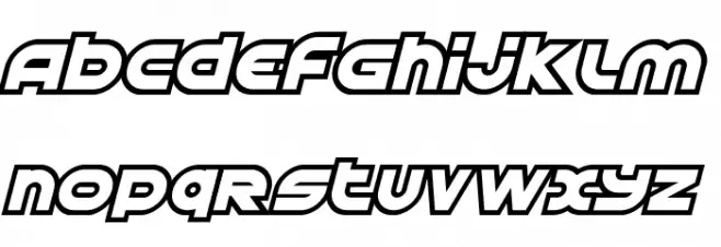 Astral Delight Schriftart Groß