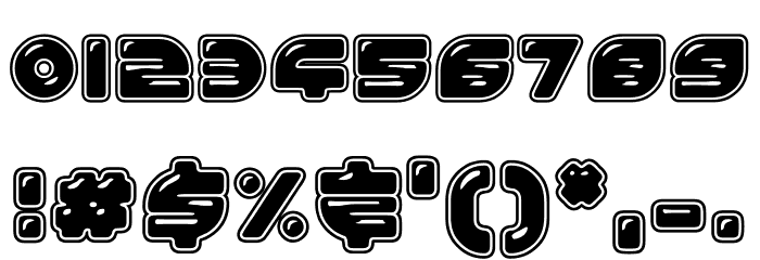 Astral Groove Font OTHER CHARS