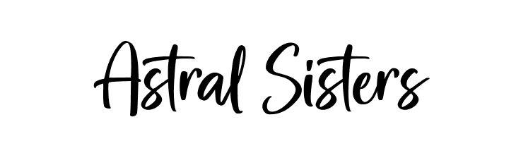 Astral Sisters  Free Fonts Download