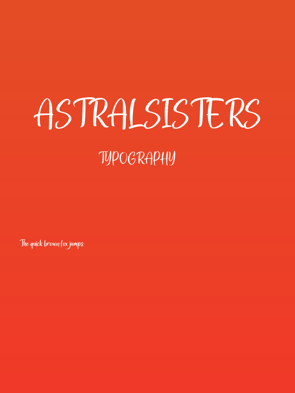 Astral Sisters Poster