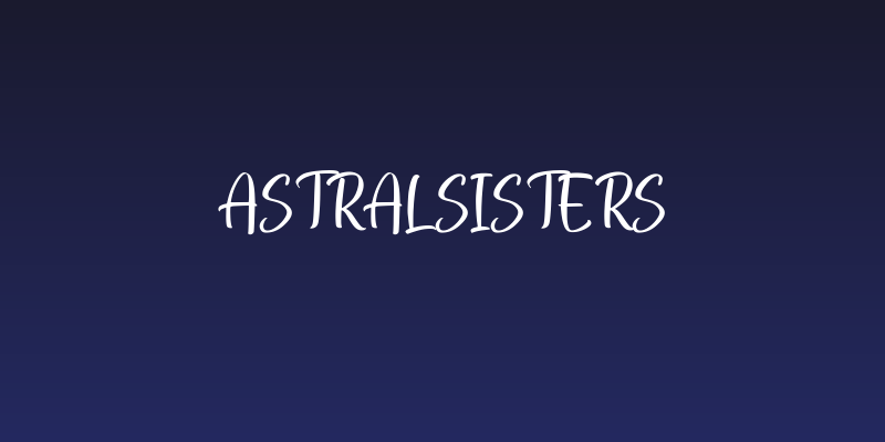 Astral Sisters Social Header