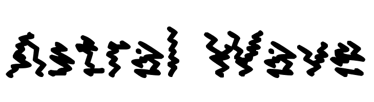 Astral Wave Font