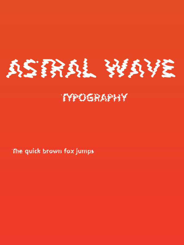 Astral Wave Poster