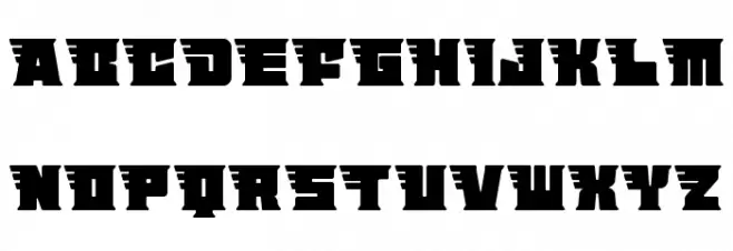 Astral Zenith Eleven Font UPPERCASE