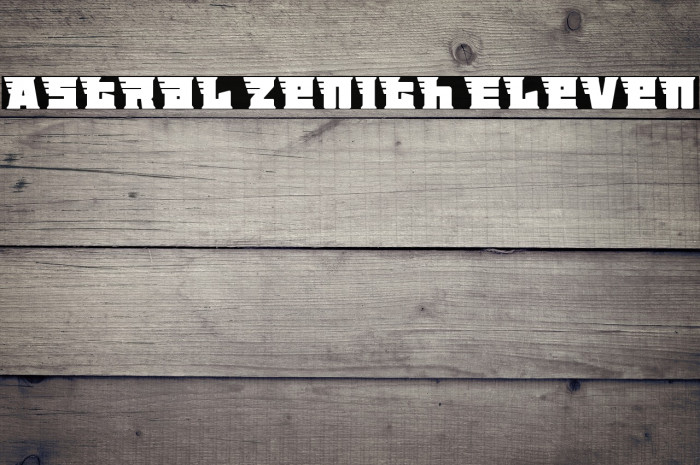 Astral Zenith Eleven Example 1