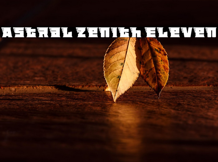 Astral Zenith Eleven Example 2