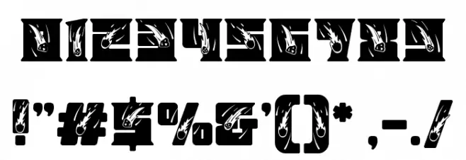 Astral Zenith Five 字体 其它煤焦