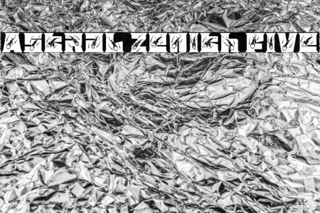 Astral Zenith Five 字体 examples