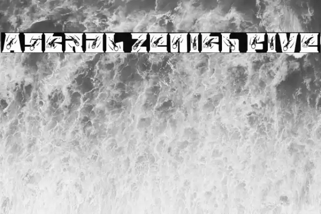 Astral Zenith Five 字体 examples