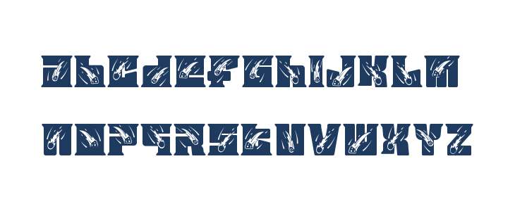 Astral Zenith Five Lowercase