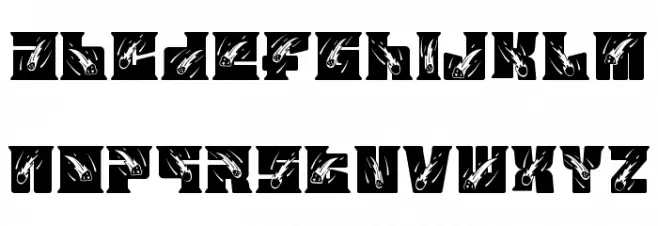 Astral Zenith Five 字体 小写