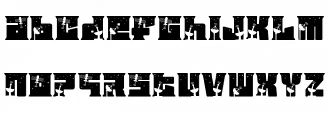 Astral Zenith Four 字体 小写