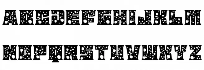 Astral Zenith Nine Schriftart Gro&szlig;