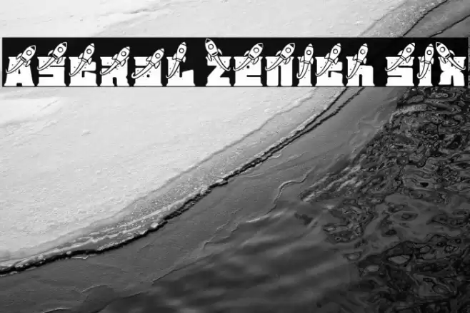 Astral Zenith Six フォント examples