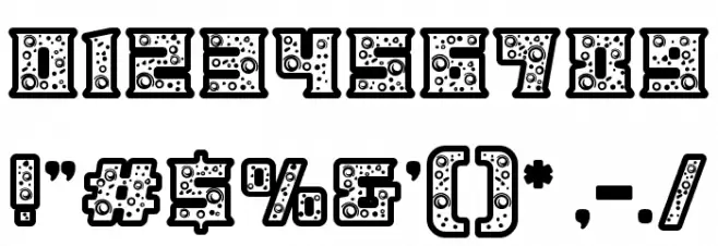 Astral Zenith Ten Schriftart Anderer Schreiben