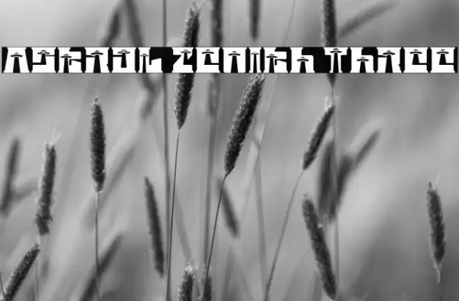 Astral Zenith Three 字体 examples