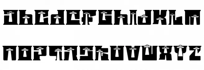 Astral Zenith Three 字体 小写